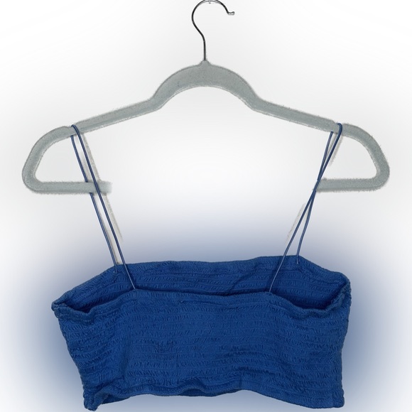MAEVE by Anthropologie smocked bralette top - Picture 7 of 8